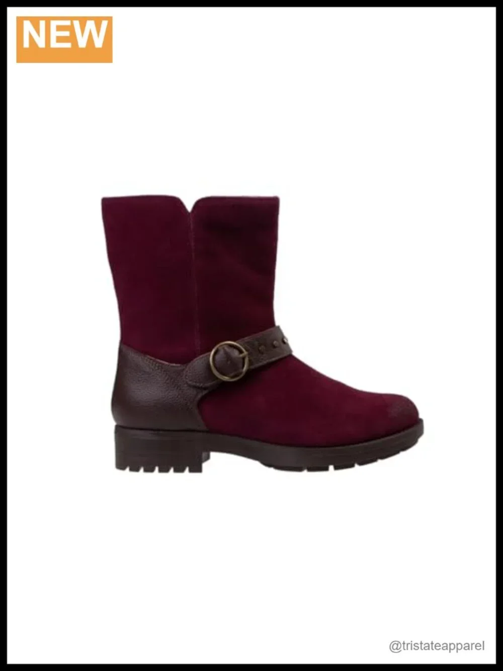 Women's Draper Mid-Calf Winter Boots Suede Leather Orthotic Comfort Zip